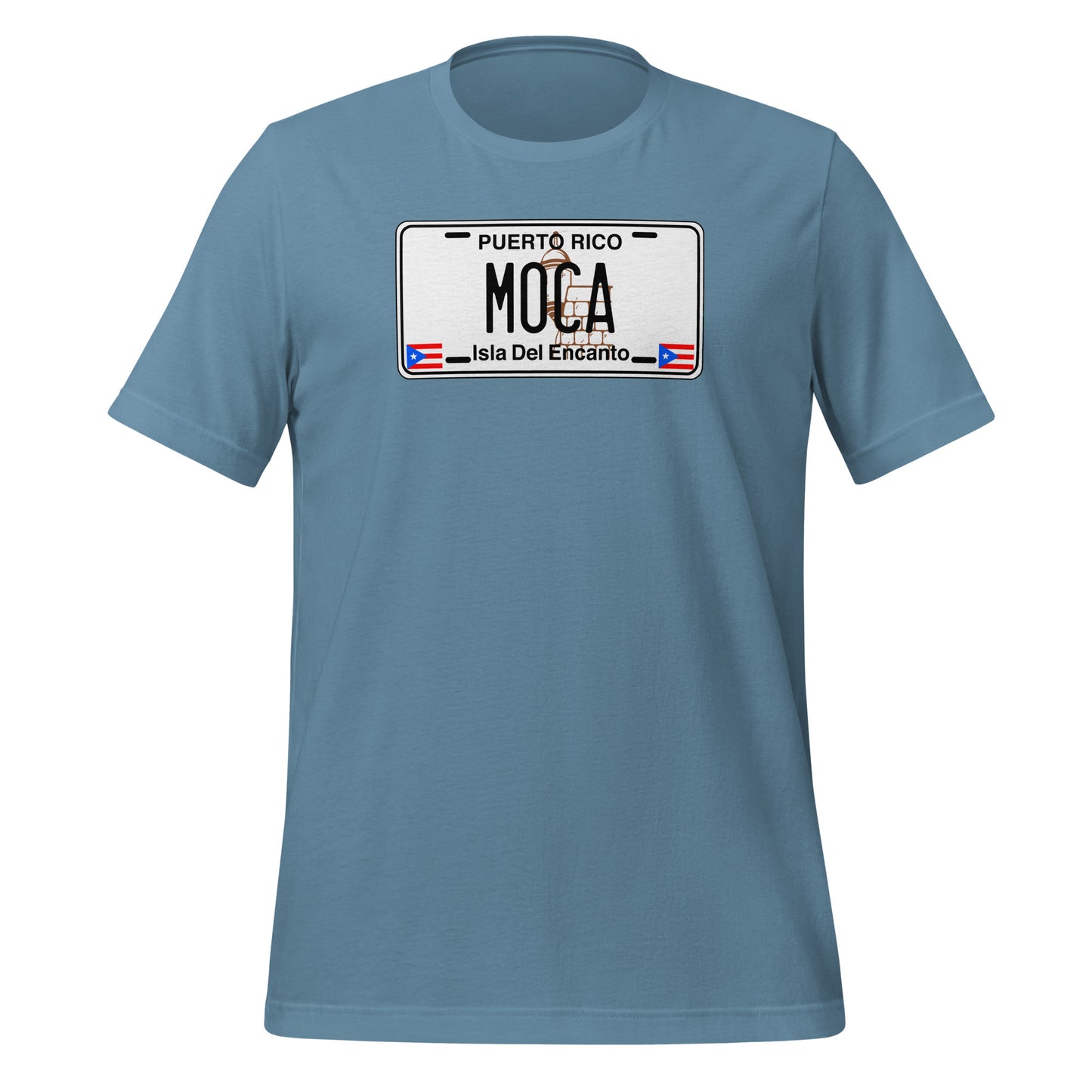 Moca Puerto Rico License Plate Unisex T-Shirt