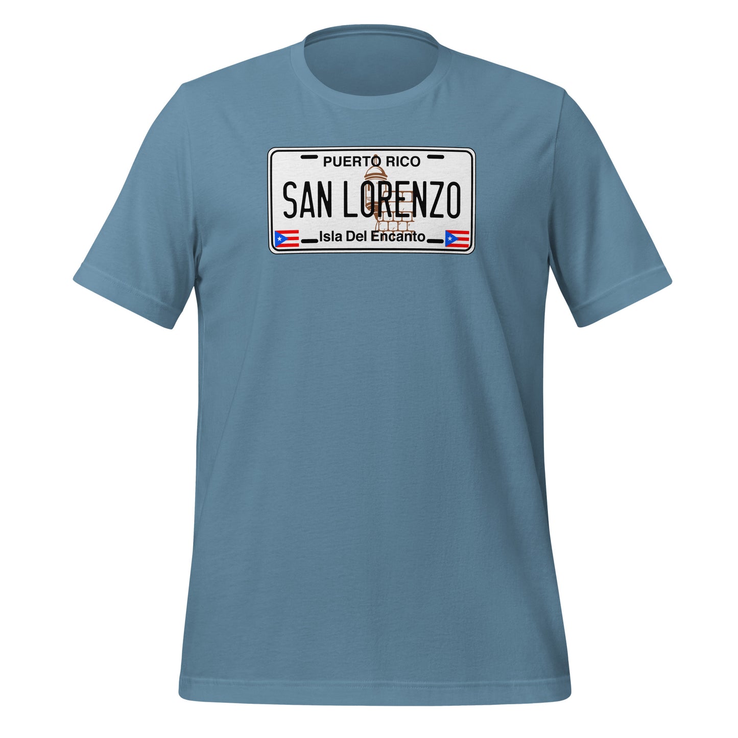 San Lorenzo Puerto Rico License Plate Unisex T-Shirt