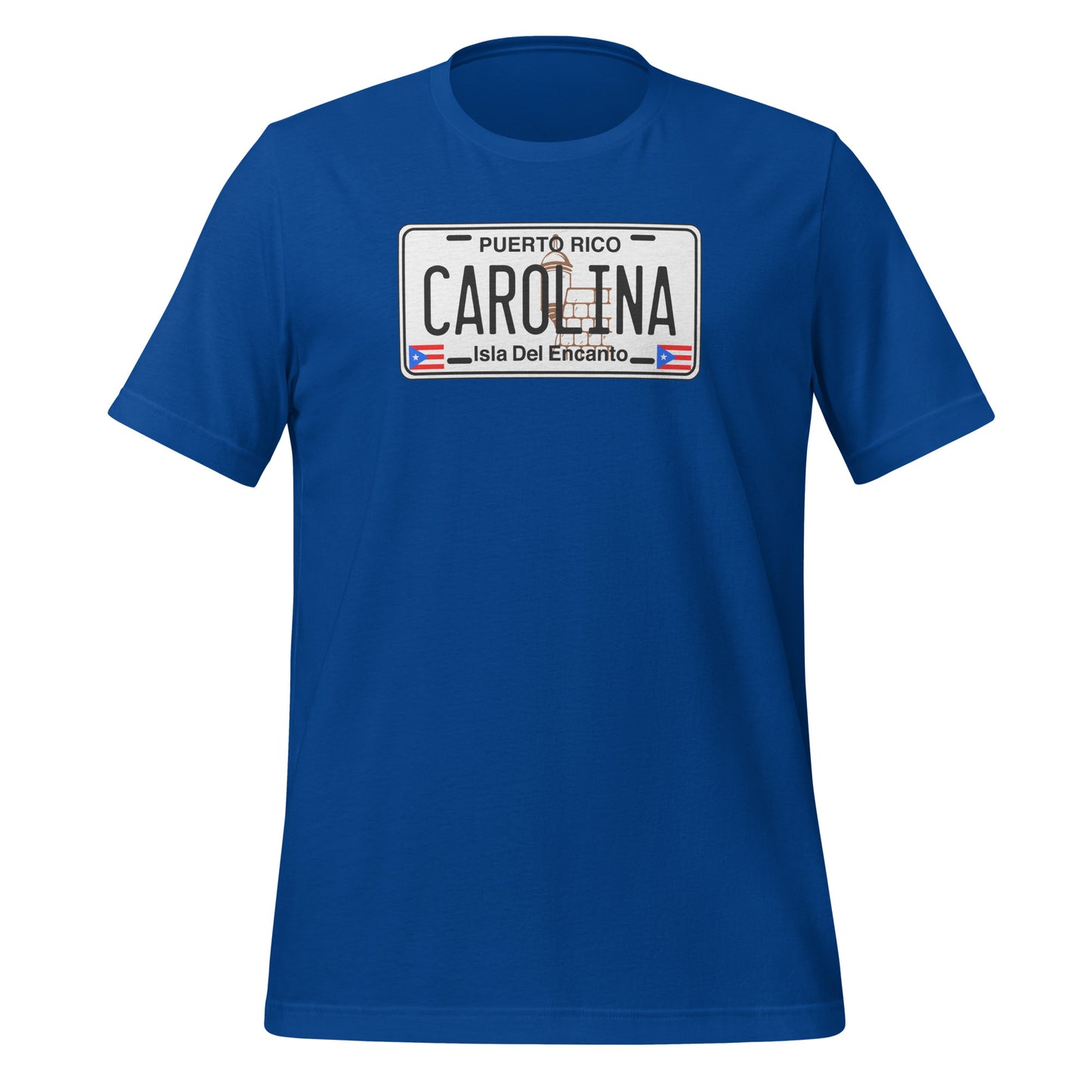 Carolina Puerto Rico License Plate Unisex T-Shirt