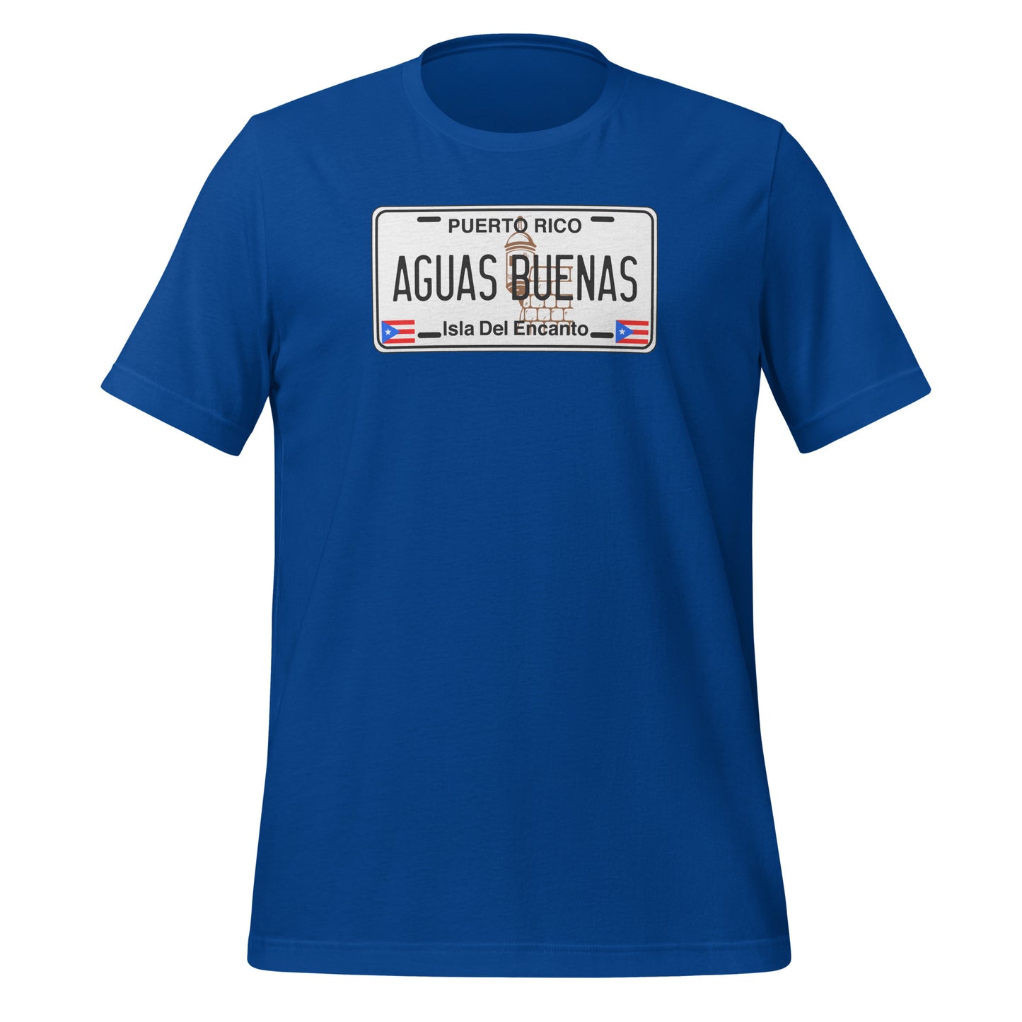 Aguas Buenas Puerto Rico License Plate Unisex t-shirt