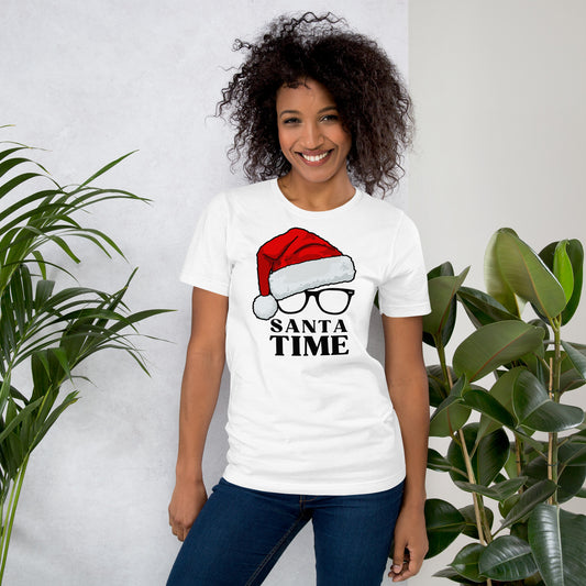 Santa Time Christmas Unisex T-Shirt