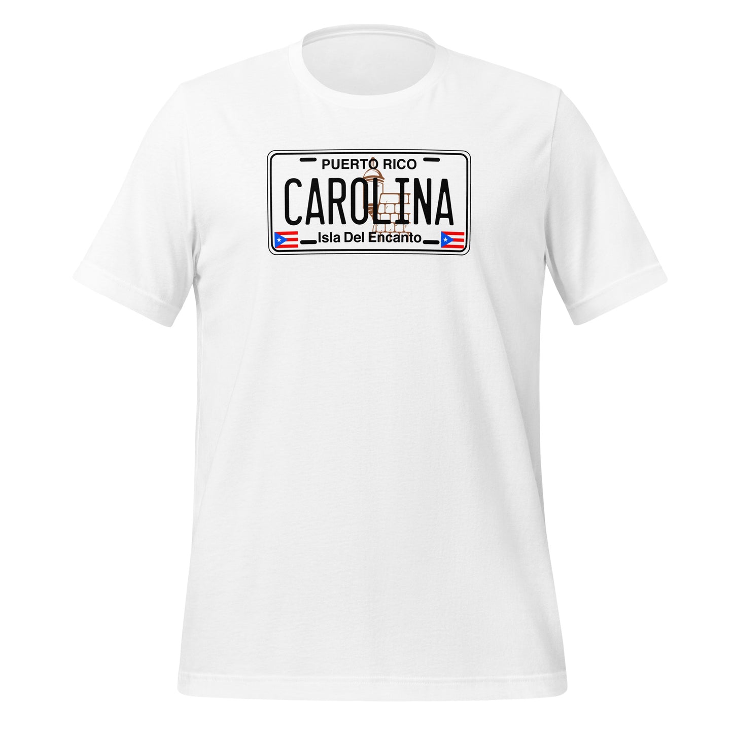 Carolina Puerto Rico License Plate Unisex T-Shirt