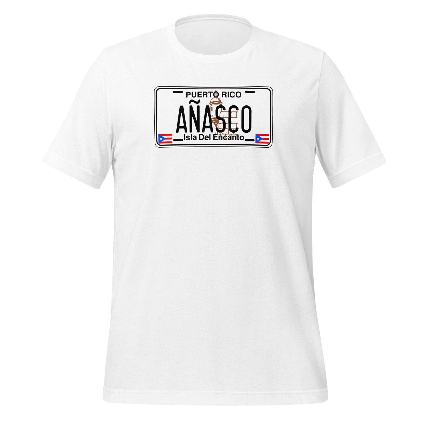 Añasco Puerto Rico License Plate Unisex T-Shirt