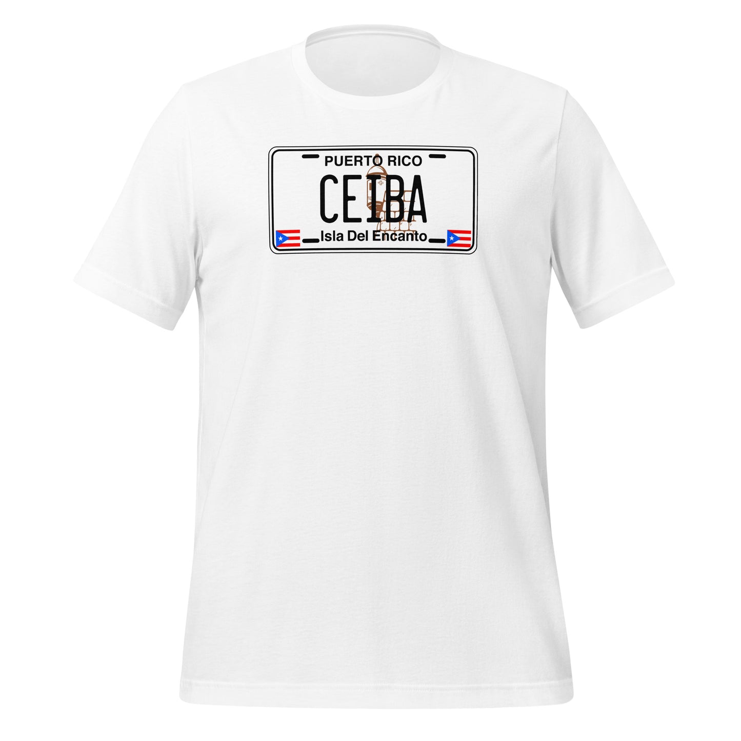 Ceiba Puerto Rico License Plate Unisex T-Shirt