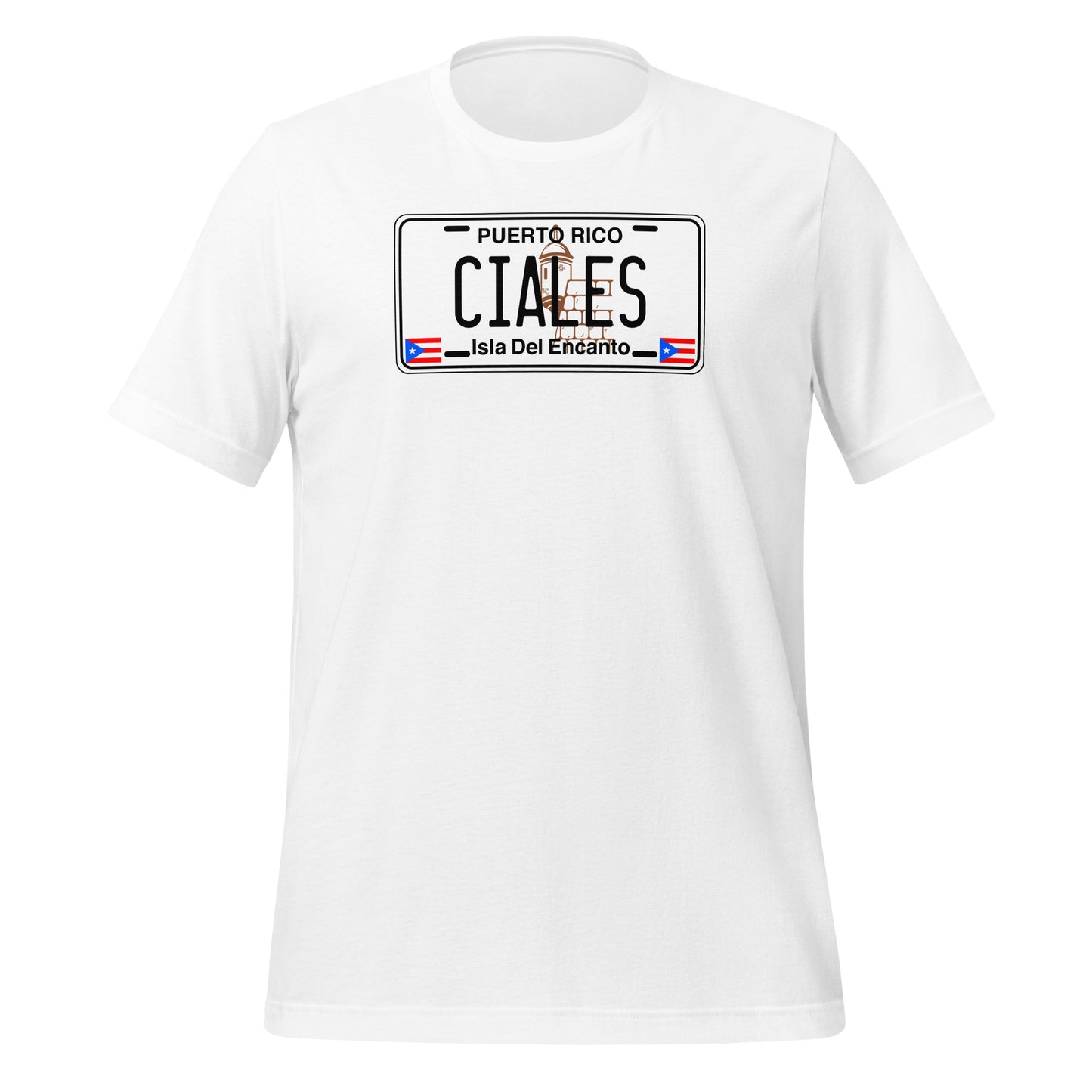 Ciales Puerto Rico License Plate Unisex T-Shirt