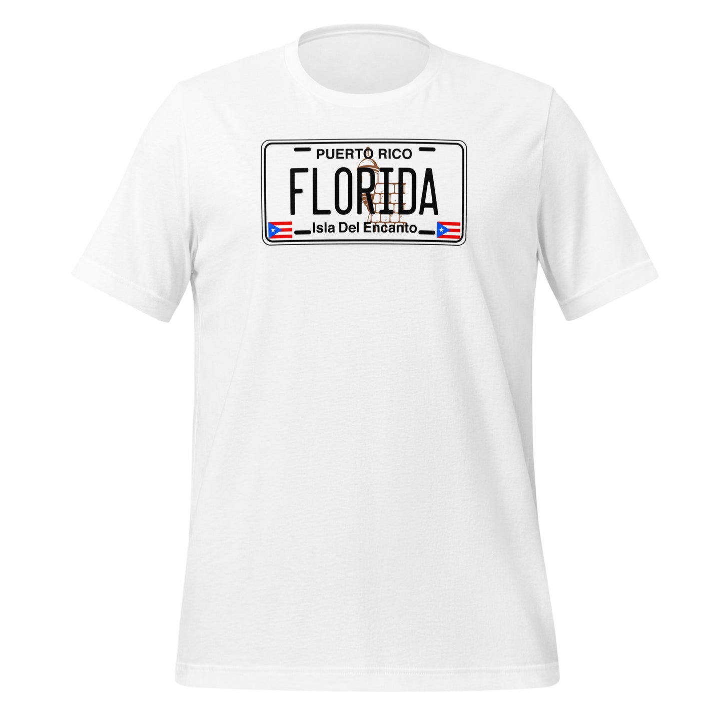 Florida Puerto Rico License Plate Unisex T-Shirt