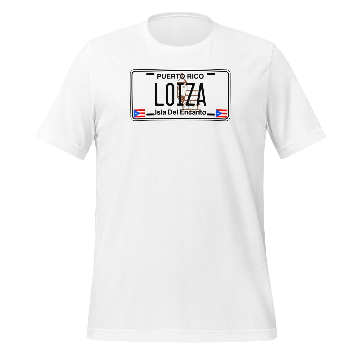 Loiza Puerto Rico License Plate Unisex T-Shirt