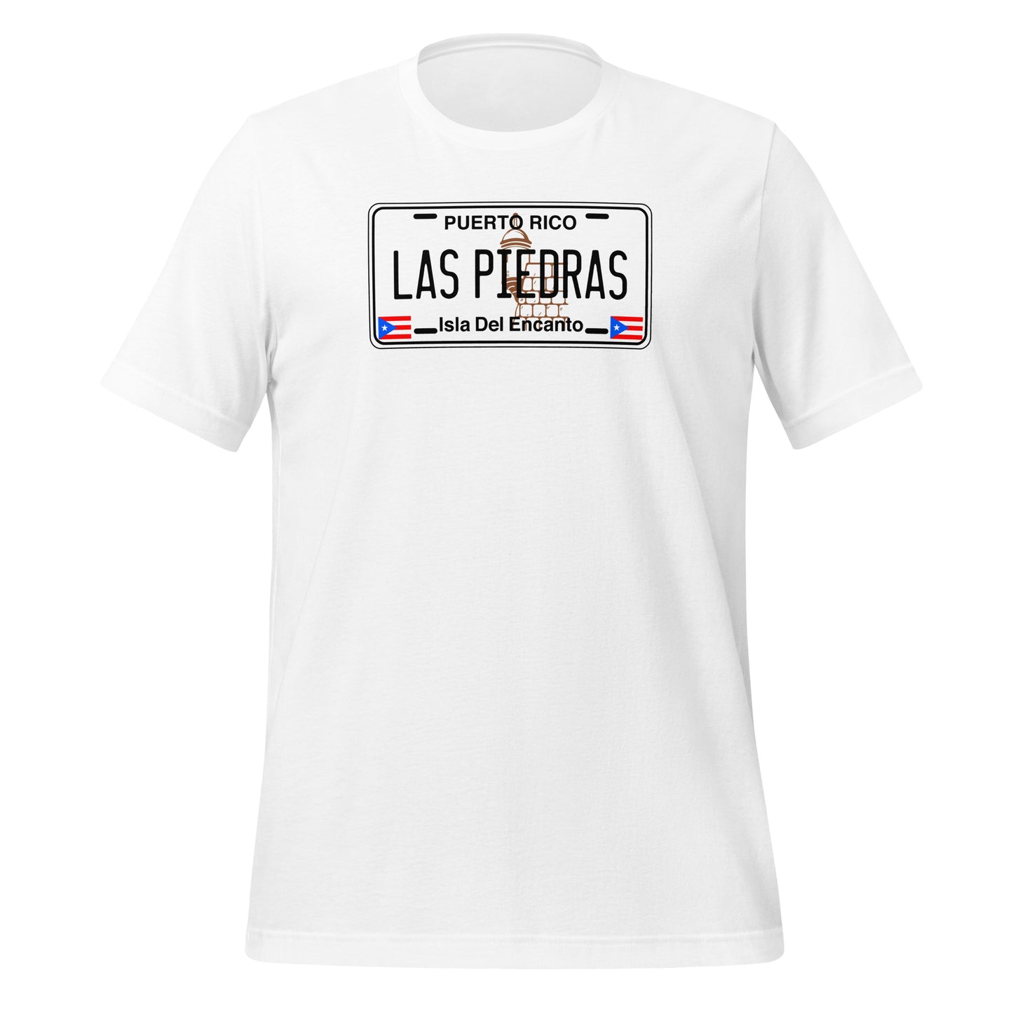 Las Piedras Puerto Rico License Plate Unisex T-Shirt