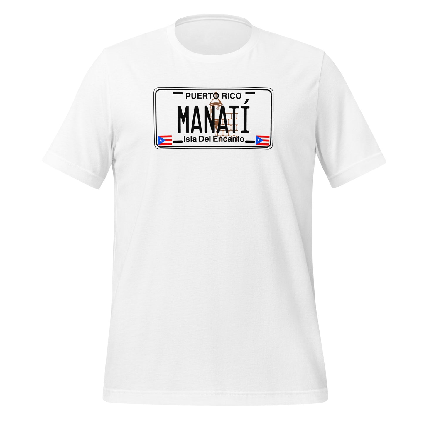 Manatí Puerto Rico License Plate Unisex T-Shirt