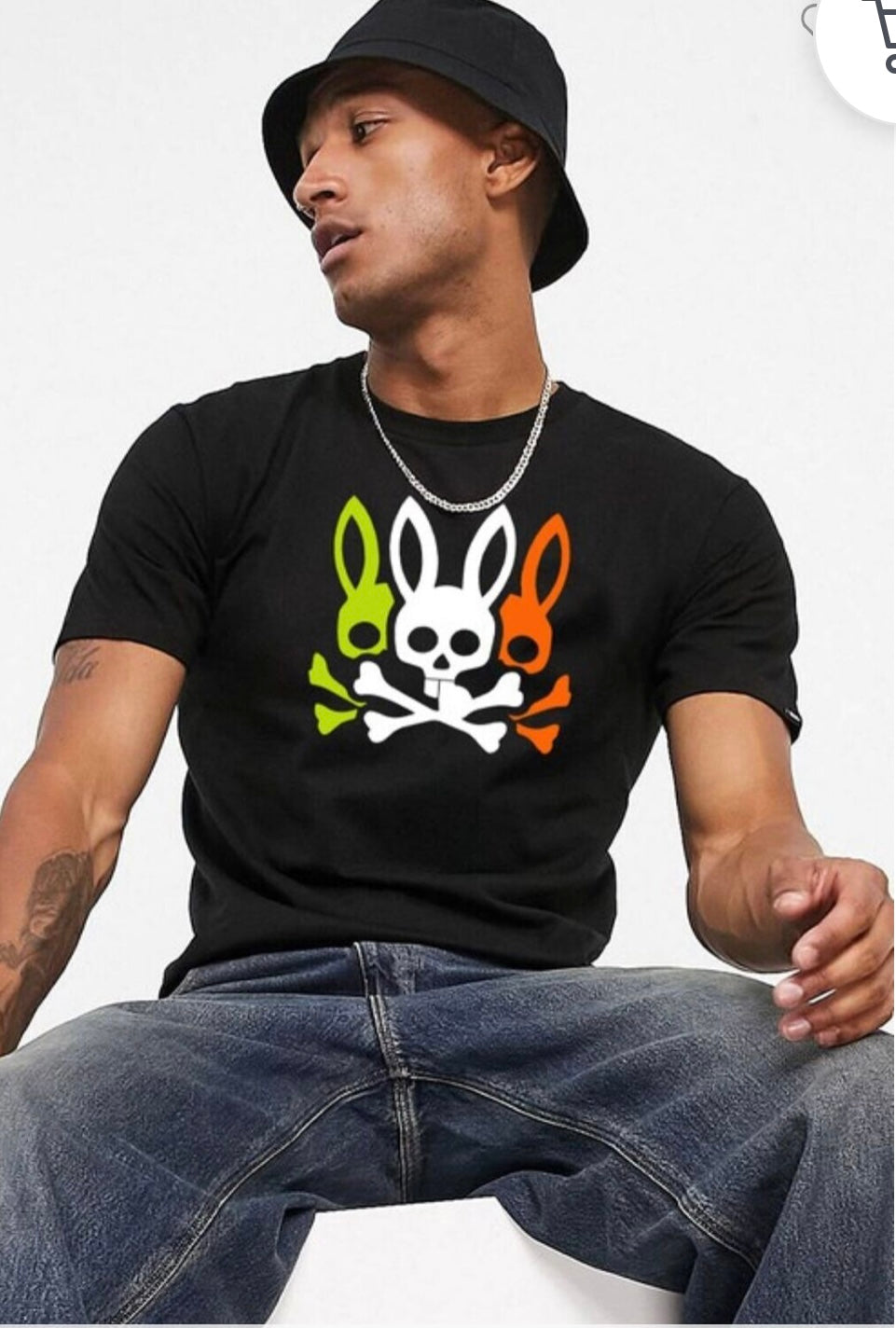 Bunny Skull T Shirt