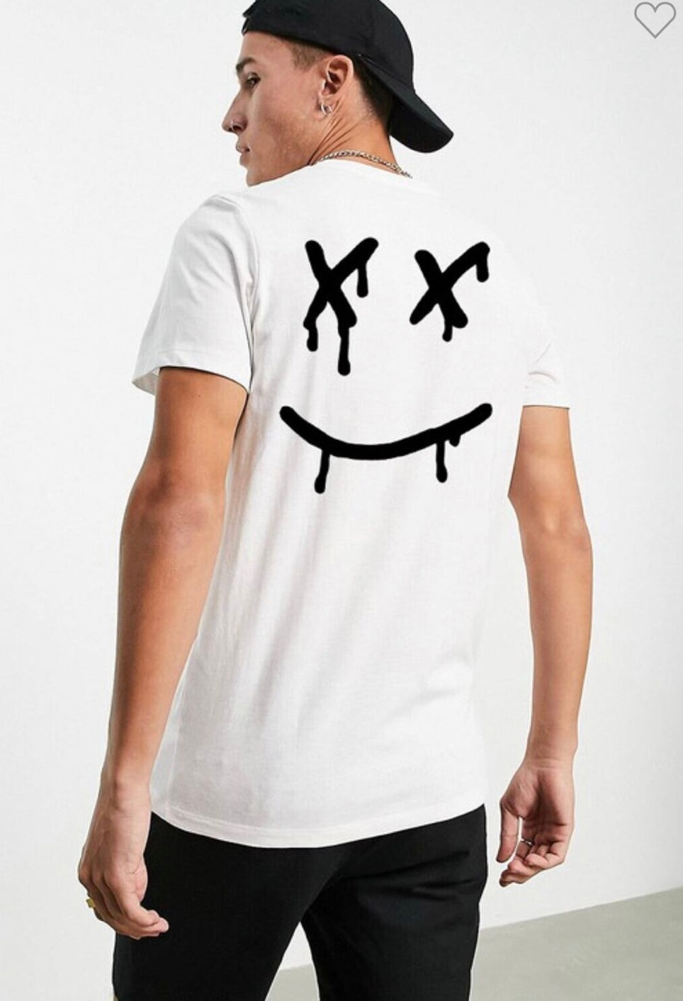 Happy Drip Face T Shirt