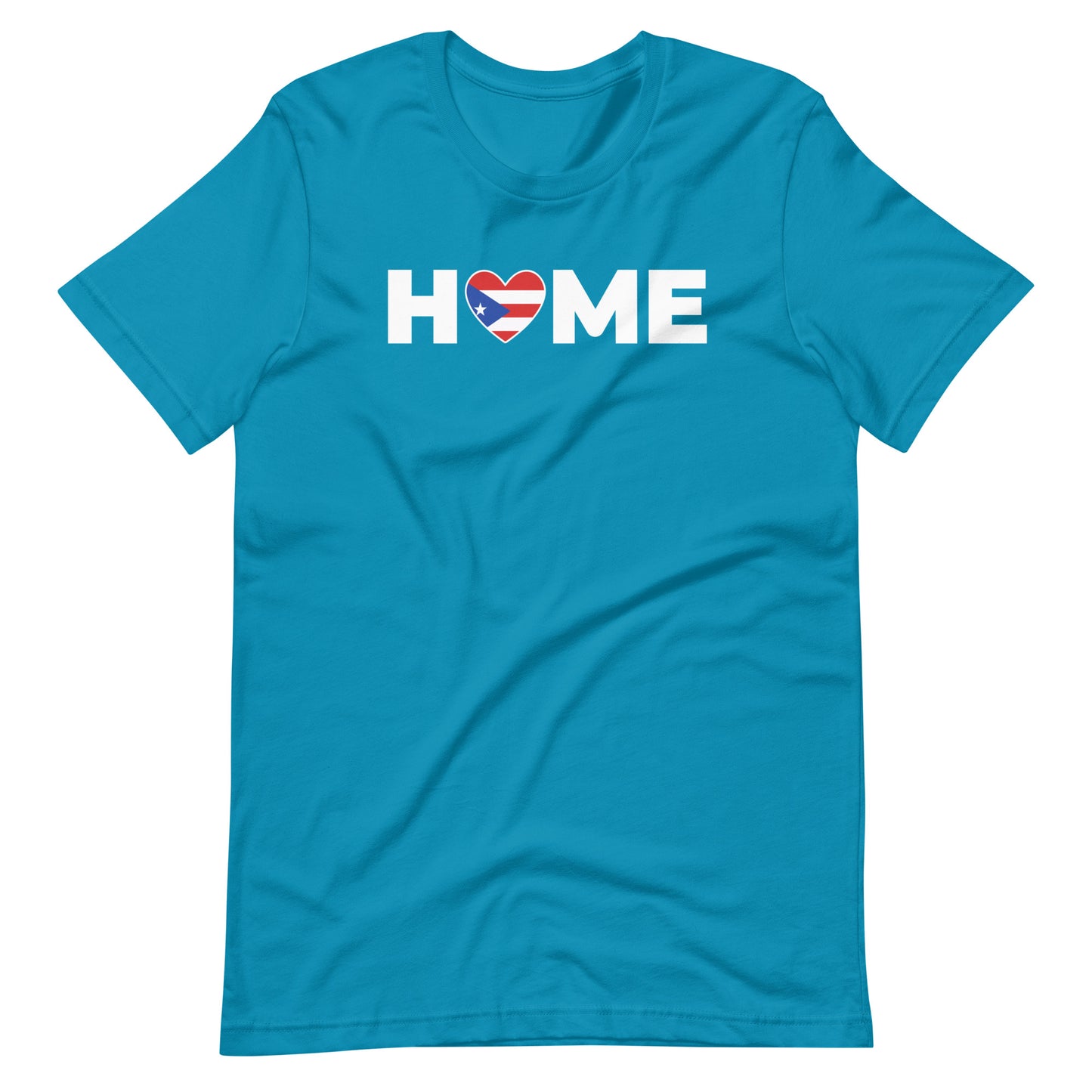 Home Puerto Rico Flag Unisex T-Shirt