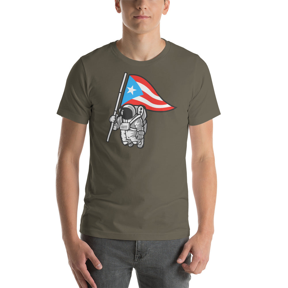 Boricua hasta en la luna Unisex T-Shirt