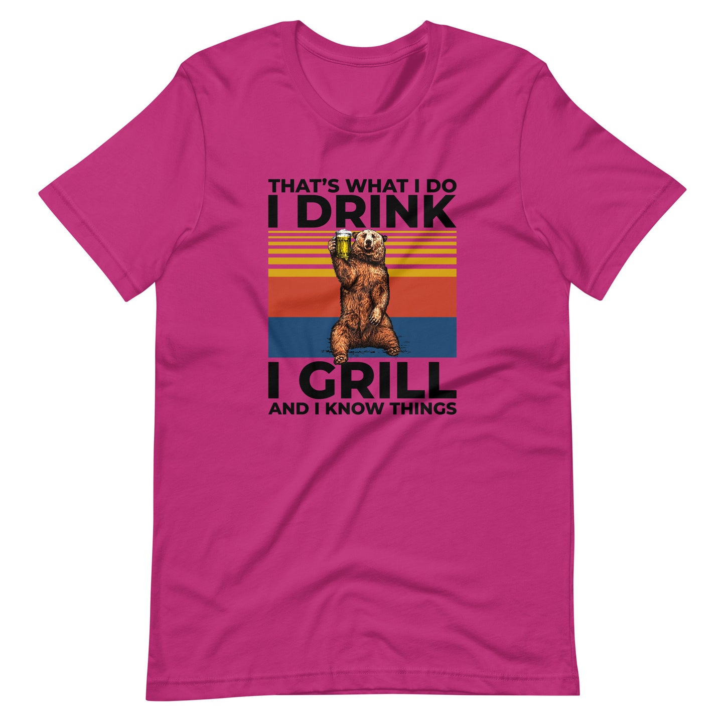 I Drink I Grill Unisex T-Shirt