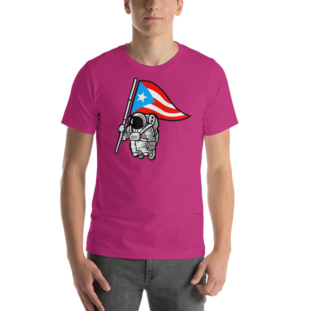 Boricua hasta en la luna Unisex T-Shirt