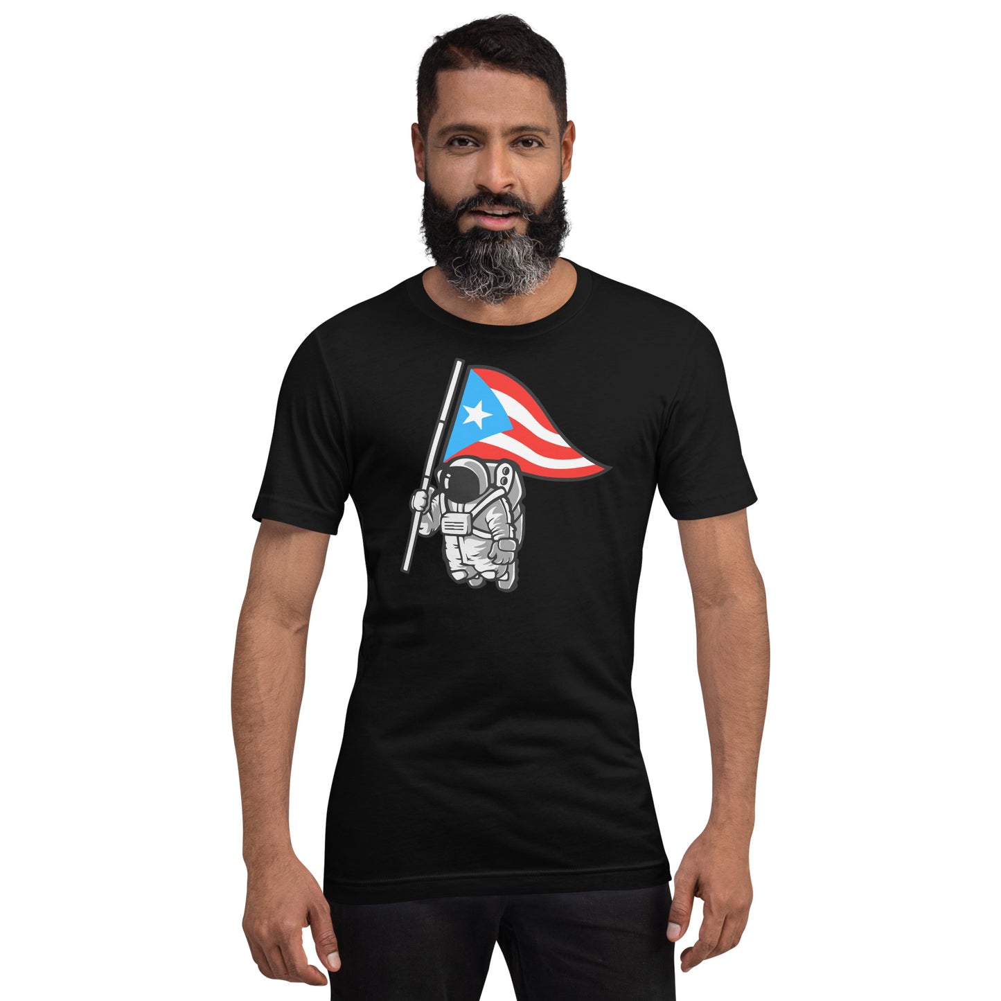 Boricua hasta en la luna Unisex T-Shirt