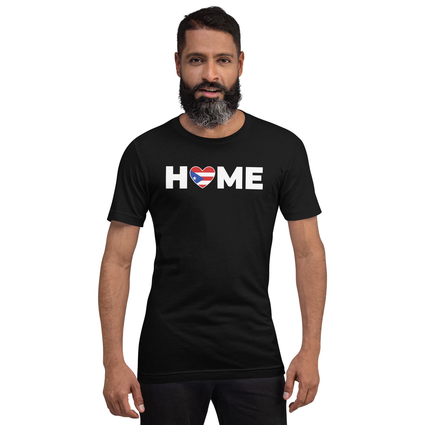 Home Puerto Rico Flag Unisex T-Shirt