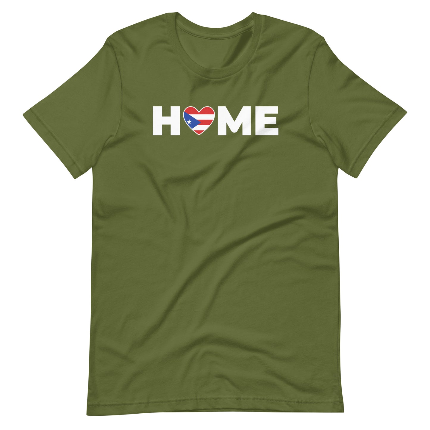 Home Puerto Rico Flag Unisex T-Shirt