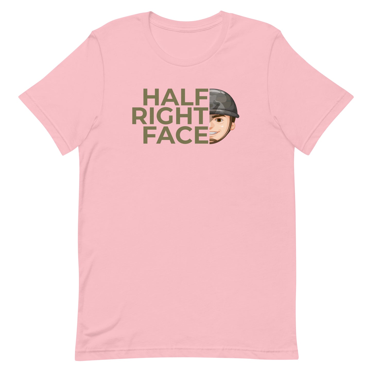 Half Right Face Military Edition Unisex T-Shirt