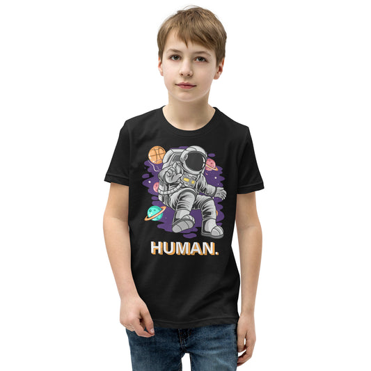 Human. Astronaut Unisex Kid Size T Shirt